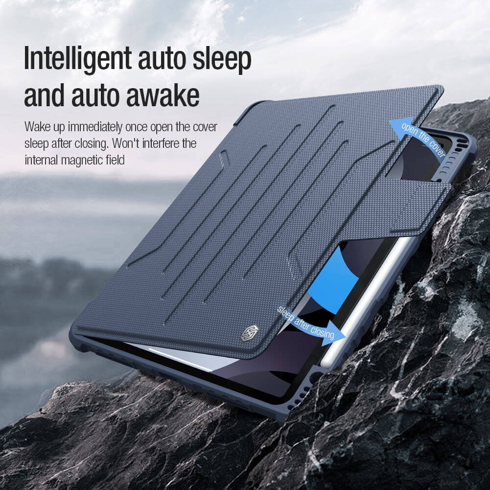 Nillkin Bumper SnapSafe Magnetic Case for Apple iPad 10.2 (2019), iPad 10.2 (2020), iPad 10.2 (2021)