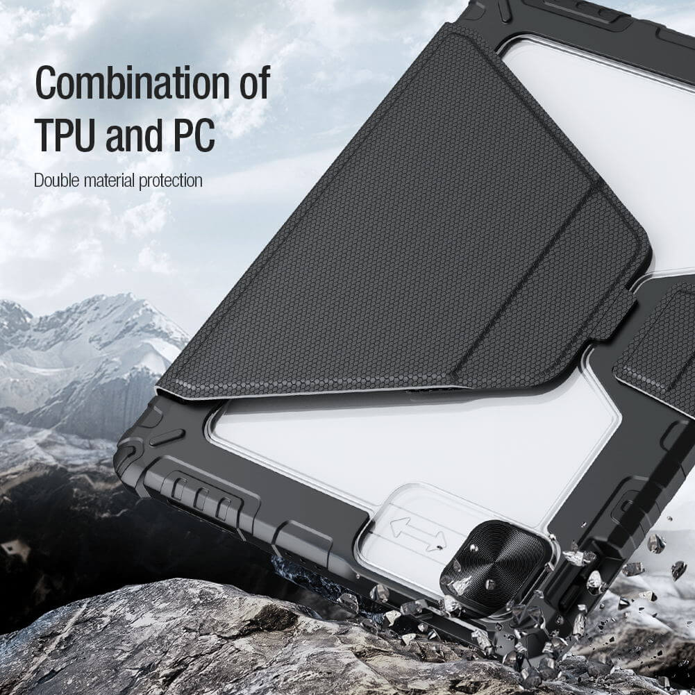 Nillkin Bumper SnapSafe Magnetic Case for Apple iPad 10.2 (2019), iPad 10.2 (2020), iPad 10.2 (2021)