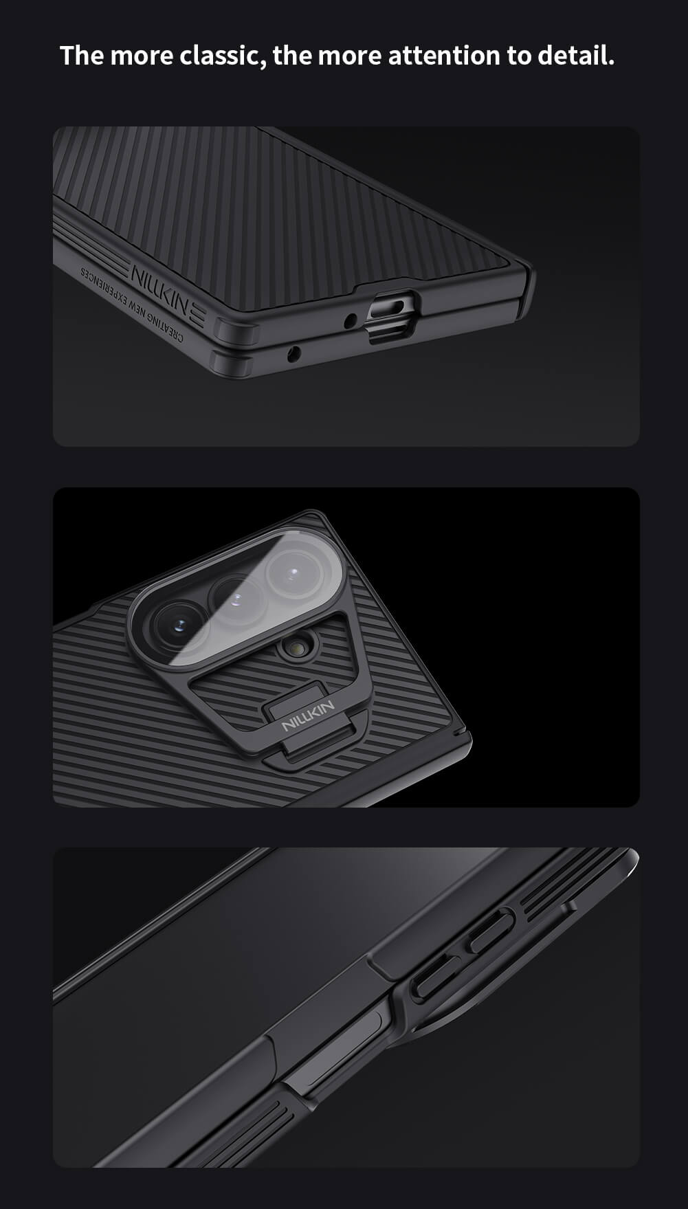 Nillkin Camshield Prop Magnetic Transparent Lens Case Samsung Z Fold 7