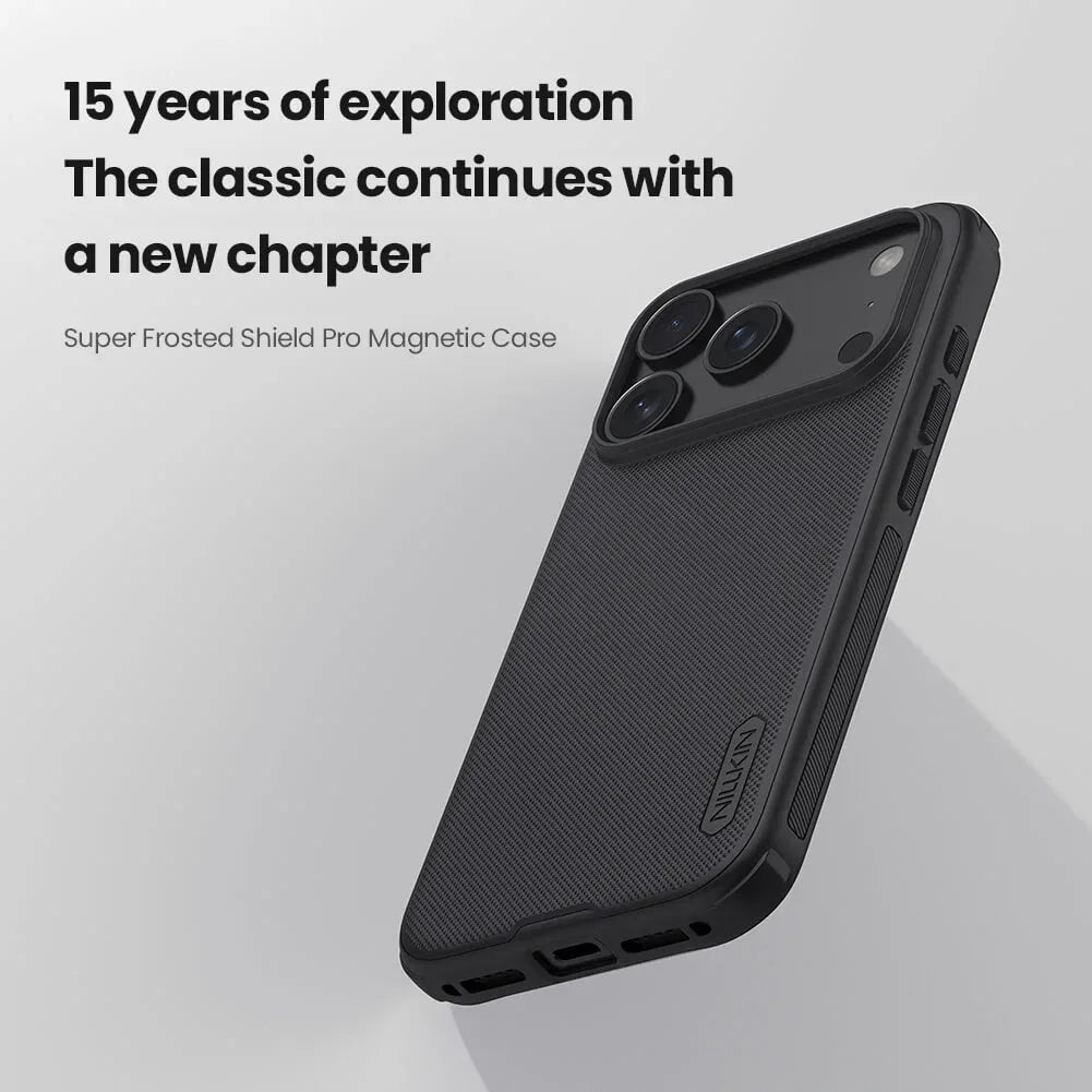 Nillkin Super Frosted Shield Pro Magsafe Case iPhone 17 Pro Max - Three