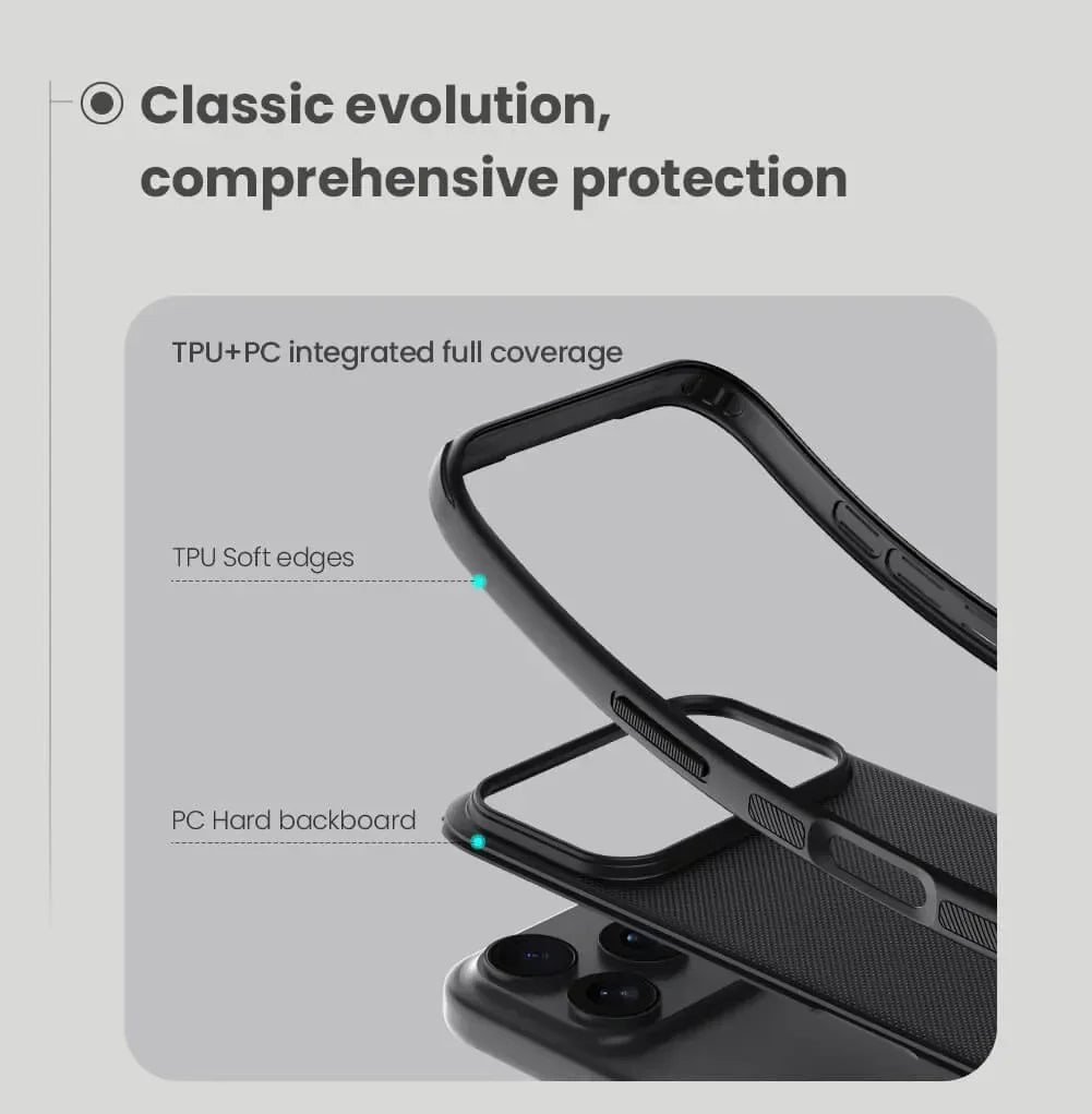 Nillkin Super Frosted Shield Pro Magsafe Case iPhone 17 Pro Max - Three