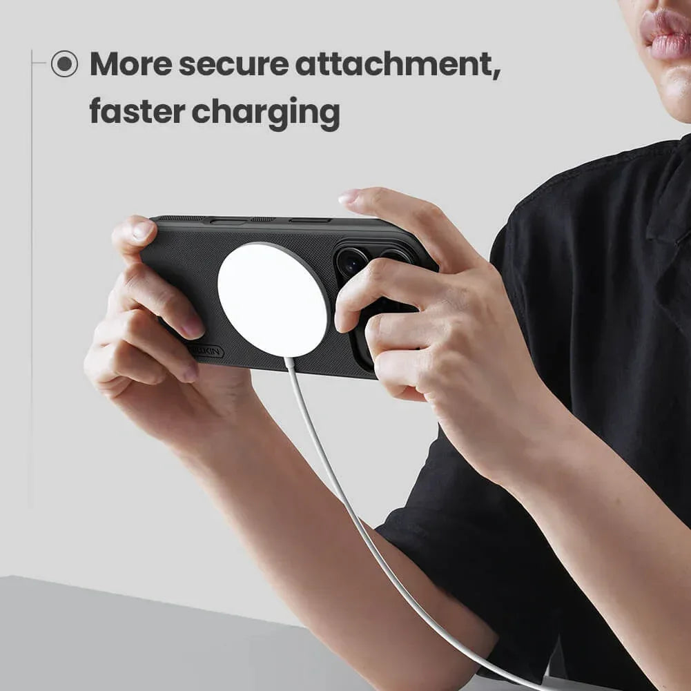 Nillkin Super Frosted Shield Pro Magsafe Case iPhone 17 Pro Max - Three