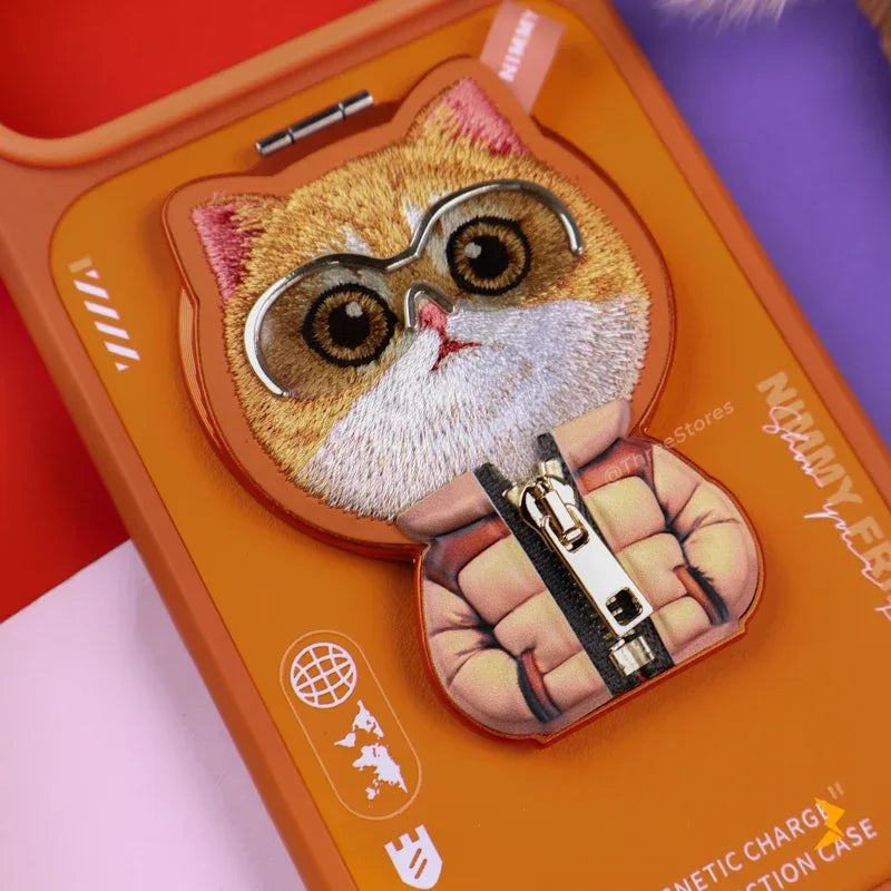 Nimmy 3D Jacket Stand Case iPhone 17 Pro Max - Three