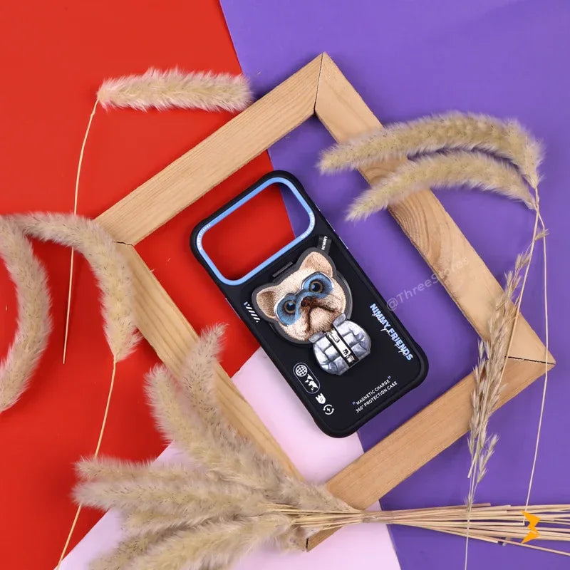 Nimmy 3D Jacket Stand Case iPhone 17 Pro Max - Three