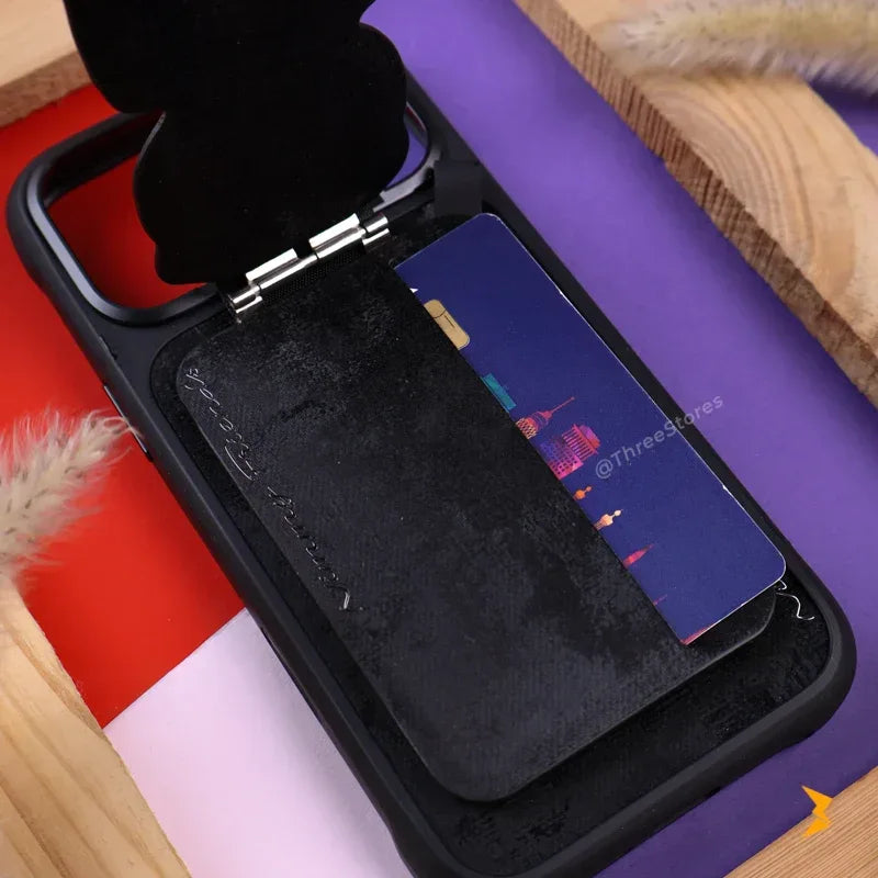 Nimmy Fashion Magsafe Wallet Stand Case iPhone 17 Pro Max - Three