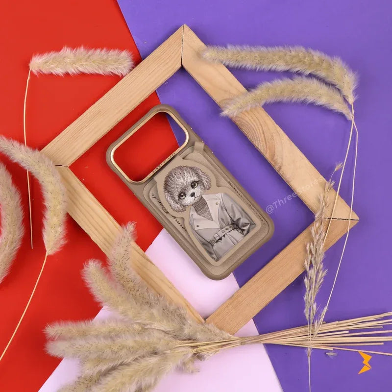 Nimmy Fashion Magsafe Wallet Stand Case iPhone 17 Pro Max - Three