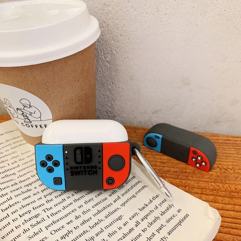 Nintendo Switch Cartoon Silicone Case Airpods Pro