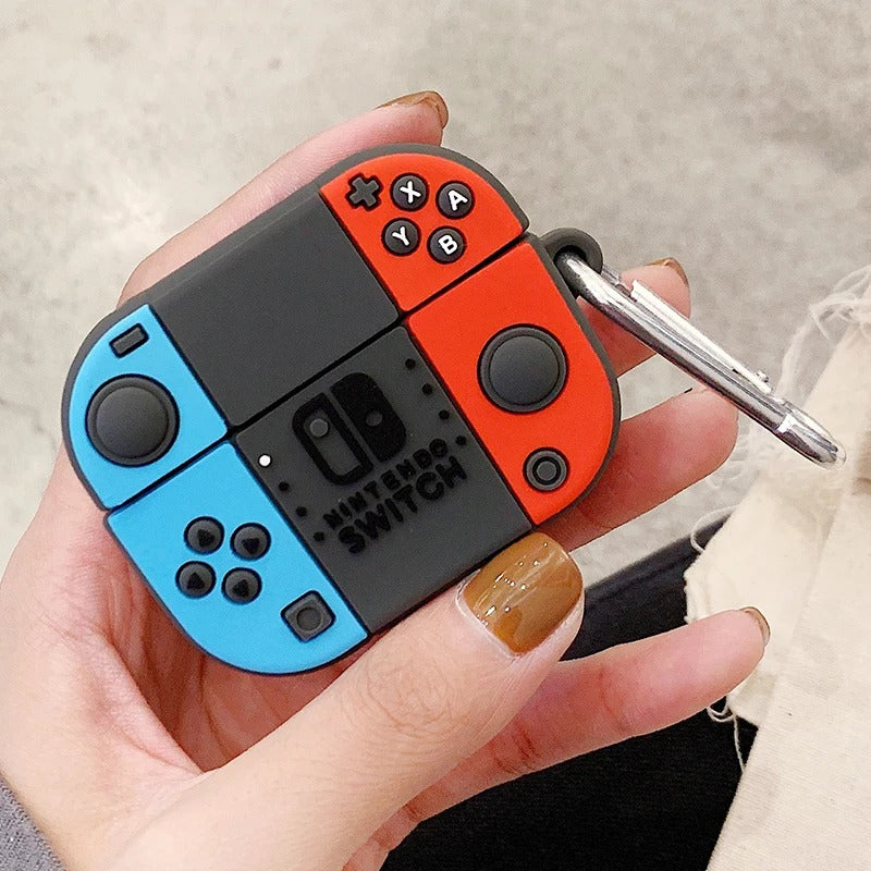 Nintendo Switch Cartoon Silicone Case Airpods Pro