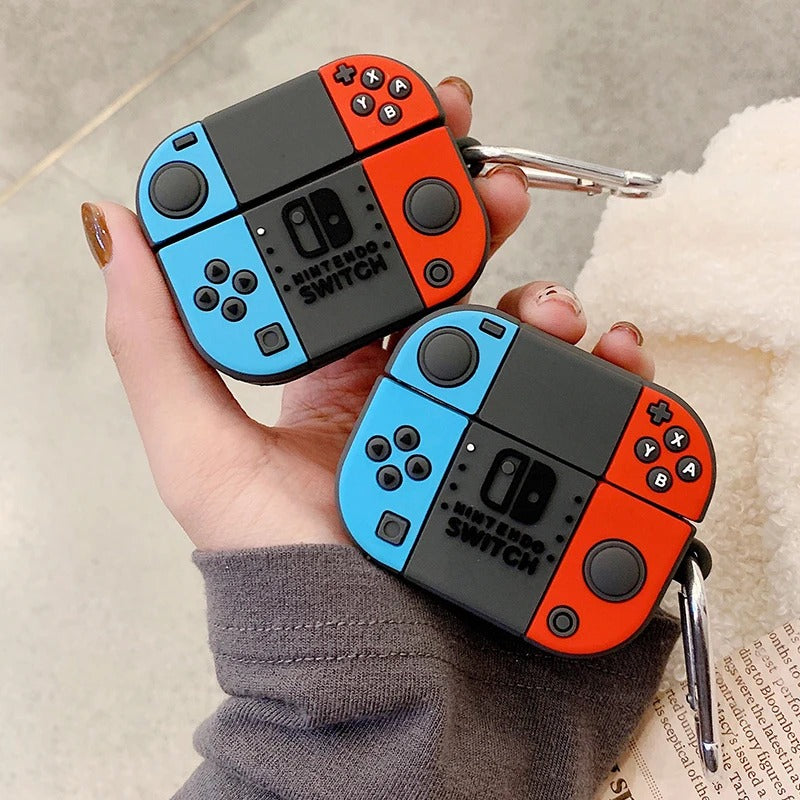 Nintendo Switch Cartoon Silicone Case Airpods Pro