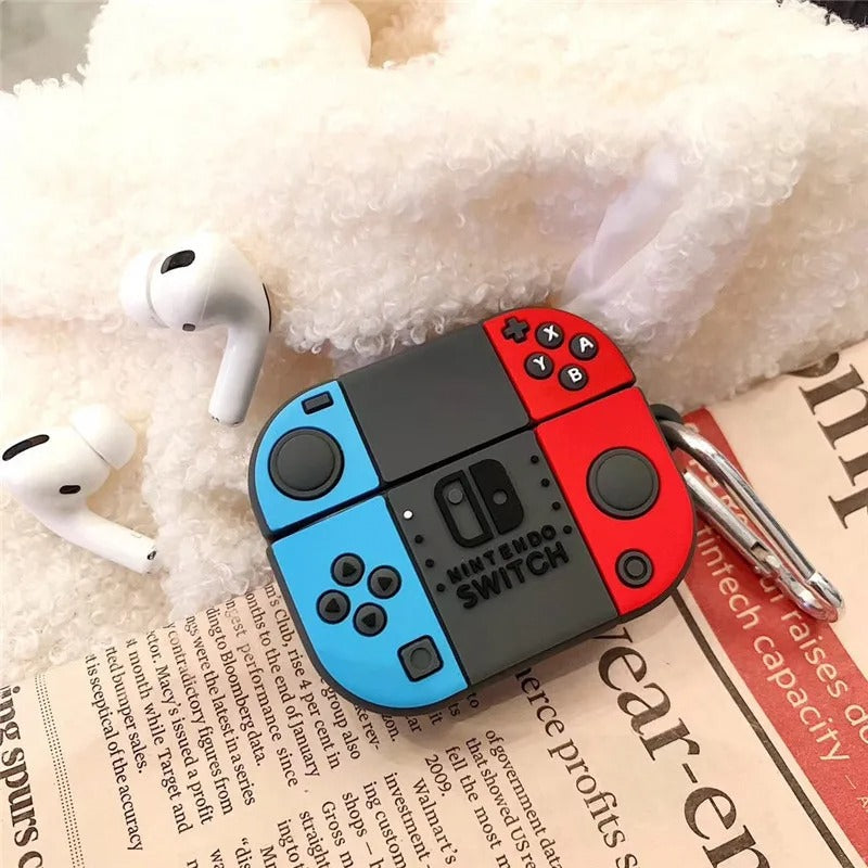 Nintendo Switch Cartoon Silicone Case Airpods Pro