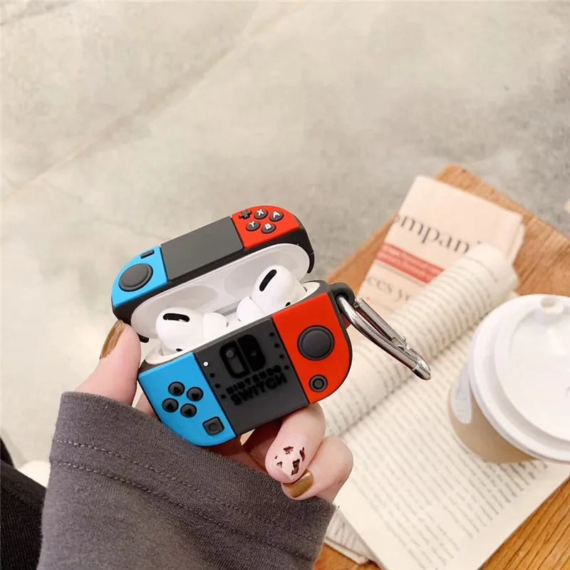 Nintendo Switch Cartoon Silicone Case Airpods Pro