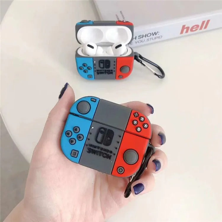 Nintendo Switch Cartoon Silicone Case Airpods Pro