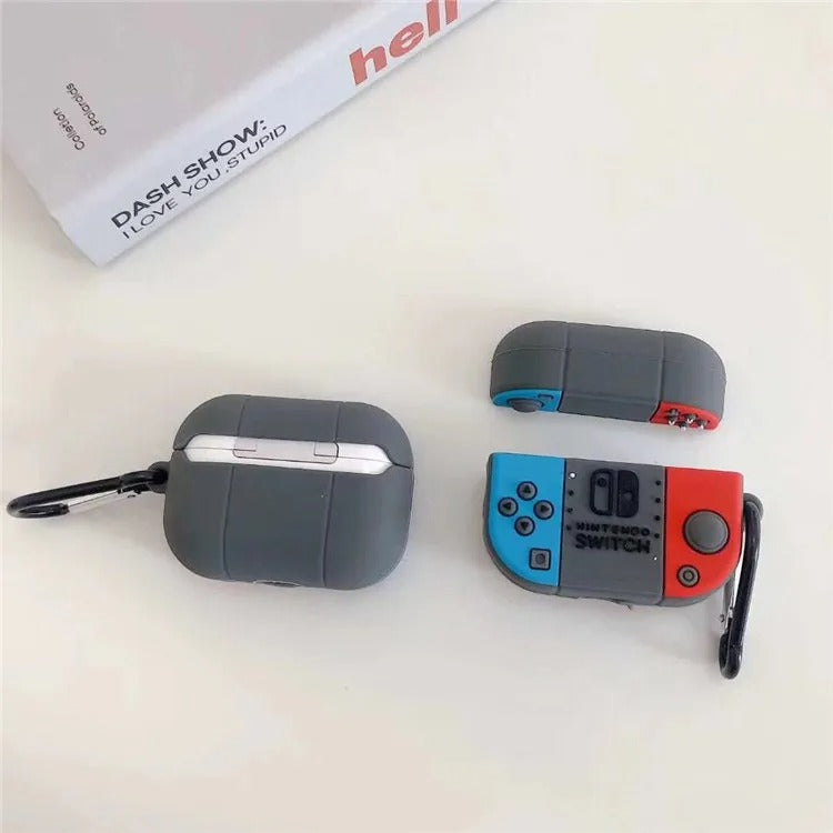 Nintendo Switch Cartoon Silicone Case Airpods Pro