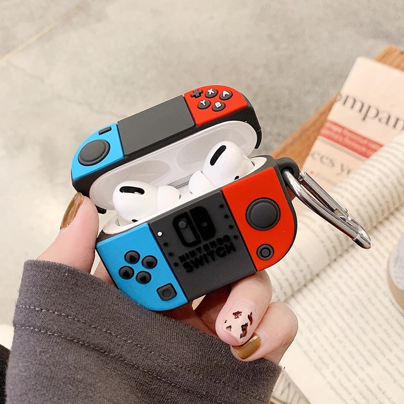 Nintendo Switch Cartoon Silicone Case Airpods Pro