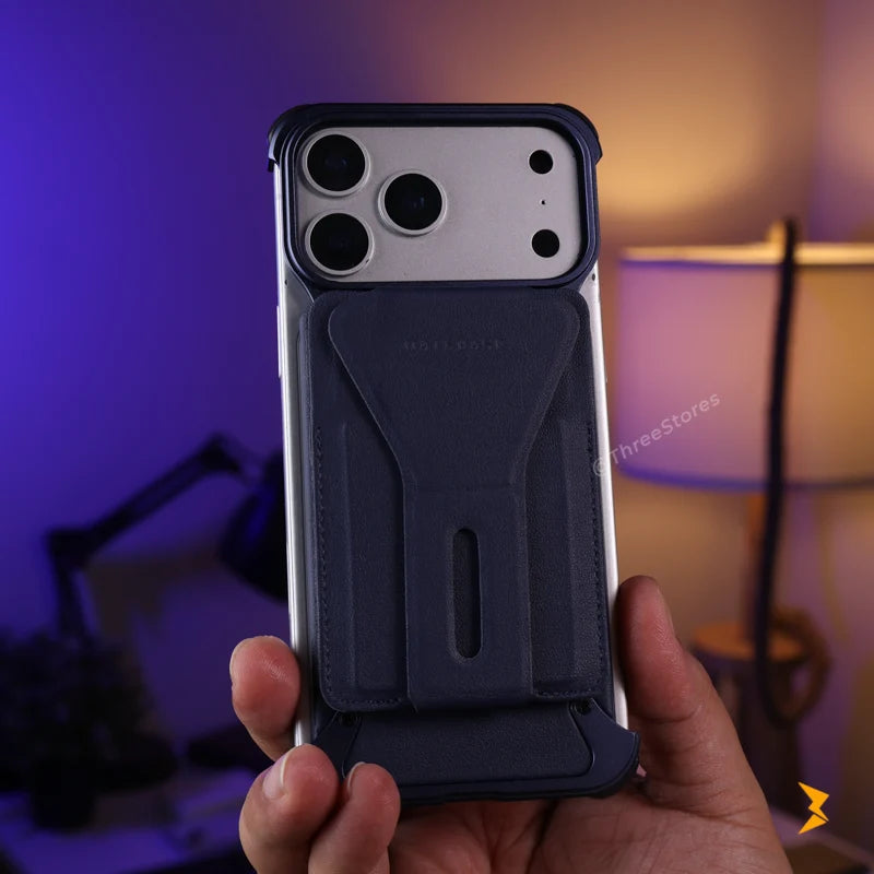 Oatsbasf Metal With Stand Case iPhone 17 Pro Max