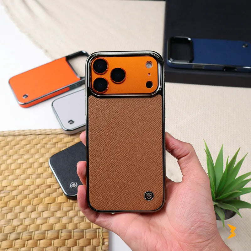 Obsidian Leather Case iPhone 17 Pro Max