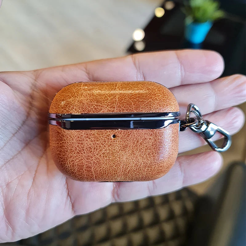 Onegif Classic Series Leather Case For Airpods Pro