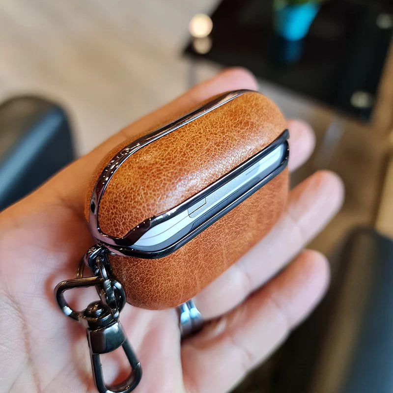 Onegif Classic Series Leather Case For Airpods Pro