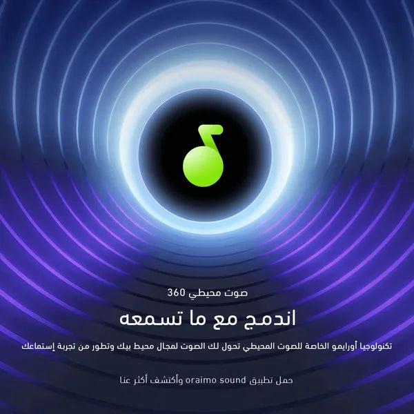 Oraimo SpaceBuds Z ANC True Wireless Earphones with Spatial Audio