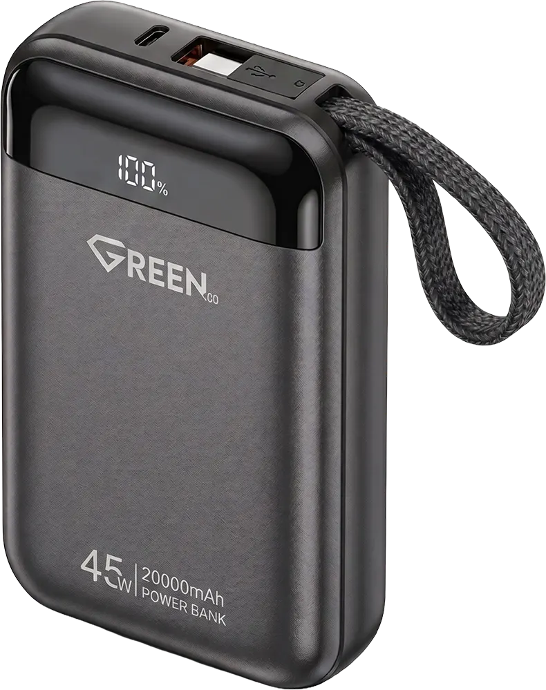GREEN 45W Super Fast Power Bank 20000mAH GE-P8046
