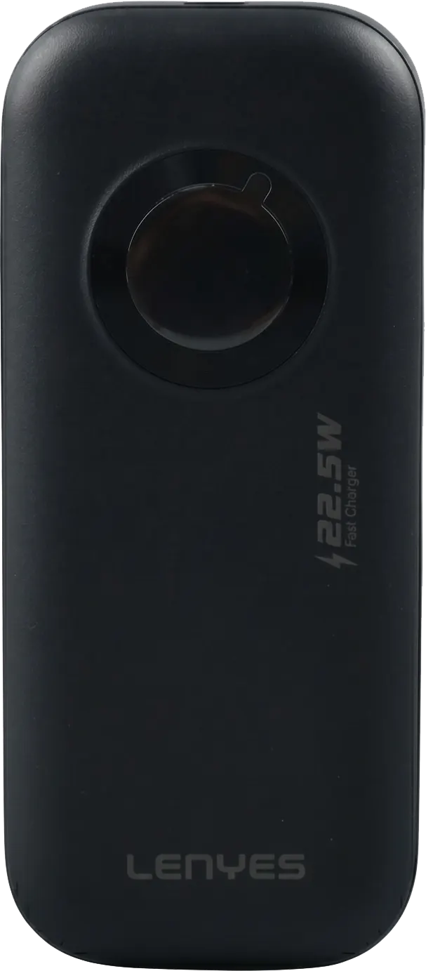 Lenyes 10000mAh 22.5W Retractable Cable Digital Display Power Bank PX153D