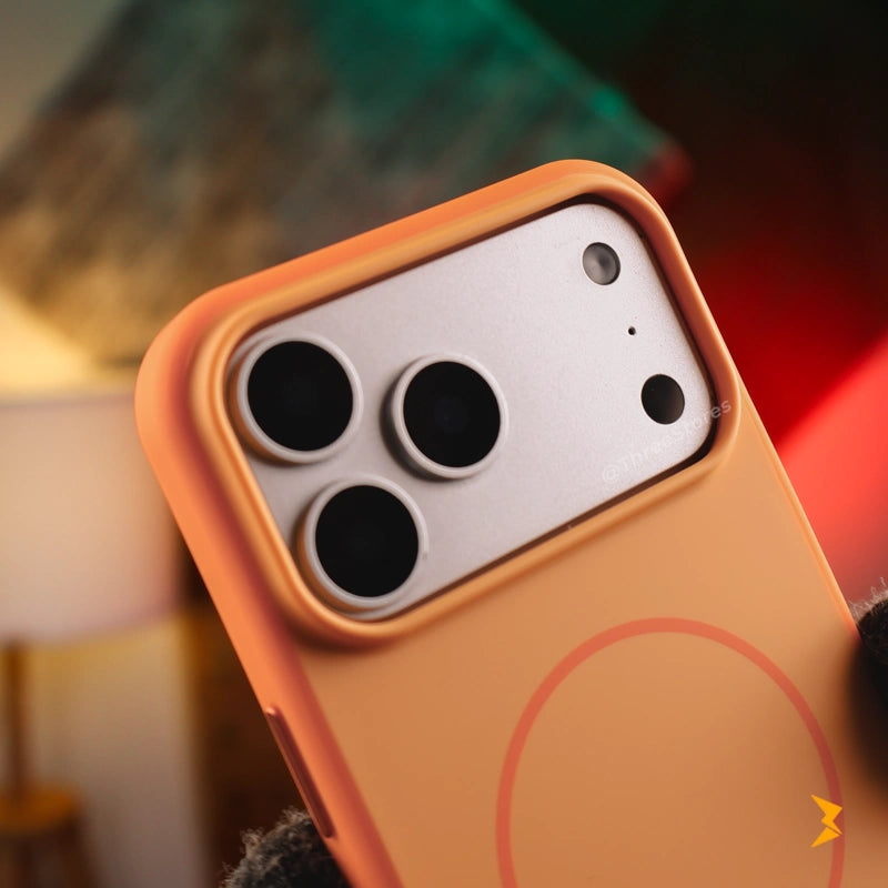 Patina Hard Silicone Magsafe Case iPhone 17 Pro Max - Three