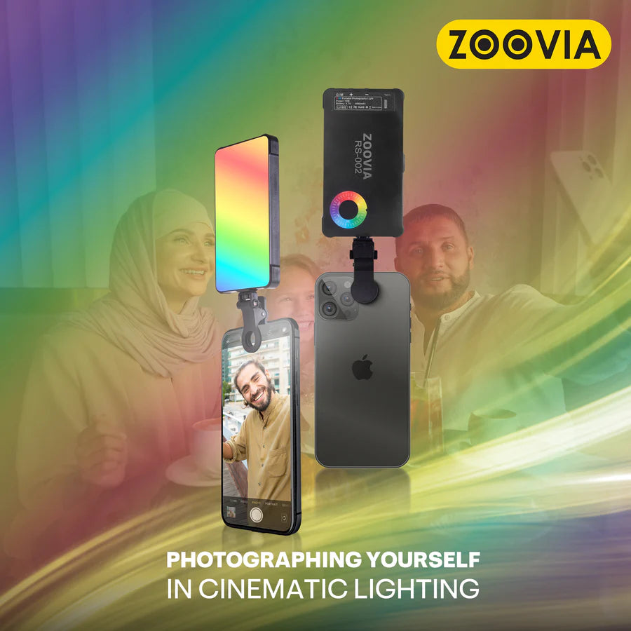 ZOOVIA RGB LED Video Rig with 4000mAh Battery RS-002