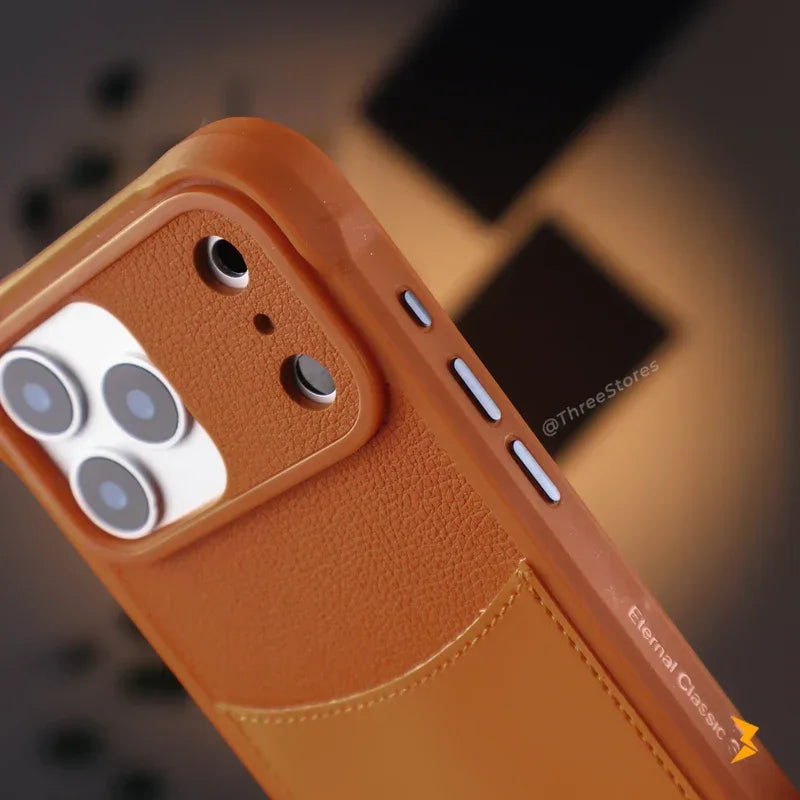 Piblue Lether Wallet Case iPhone 17 Pro Max - Three