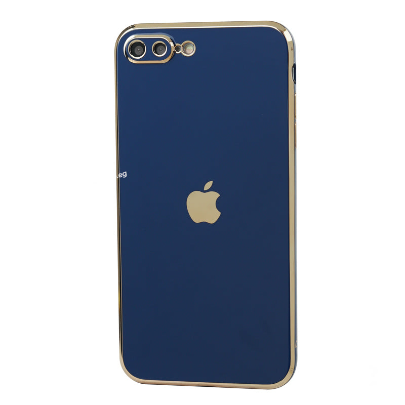 Plating Gold Lens Protection Case iPhone 7/ 8 Plus