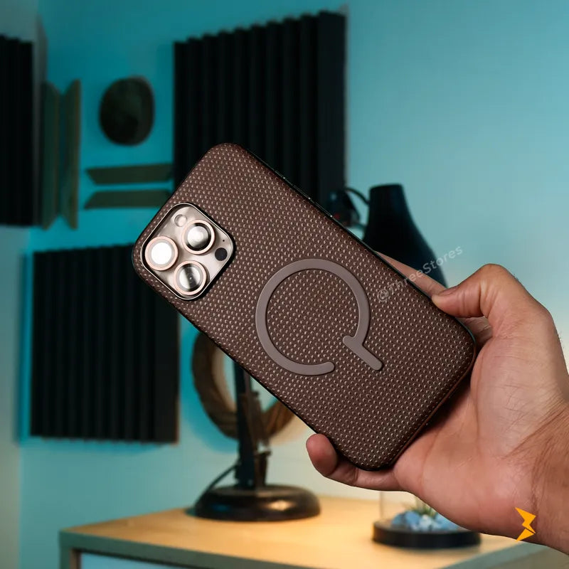 Point Leather Magsafe Case iPhone 12 Pro Max