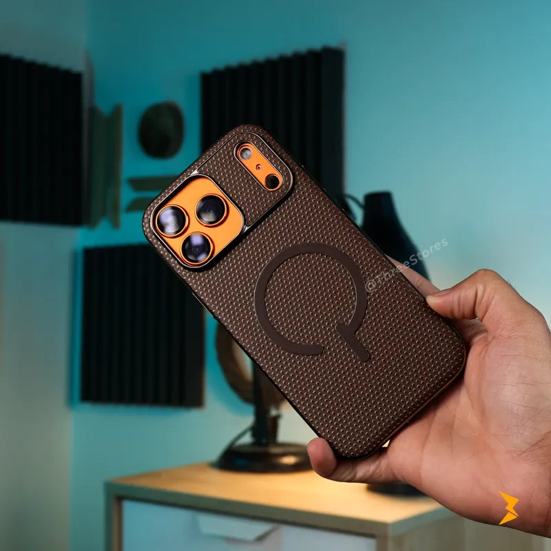 Point Leather Magsafe Case iPhone 17 Pro Max