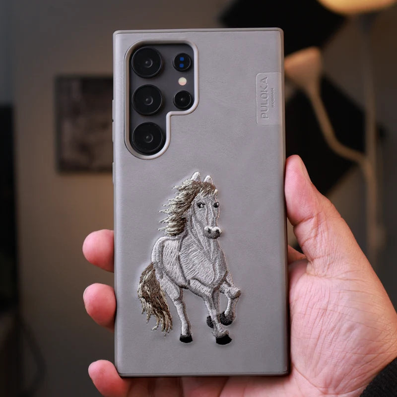 Puloka 3D Leather Case Samsung S24 Ultra