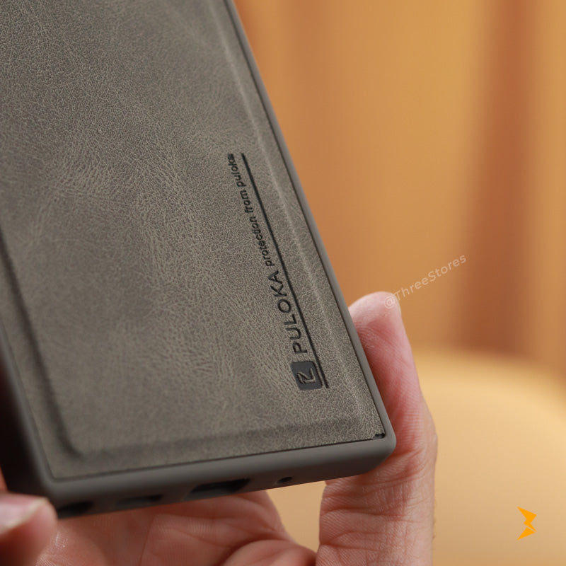 Puloka KickSnap Leather Case Samsung Note 10 Plus