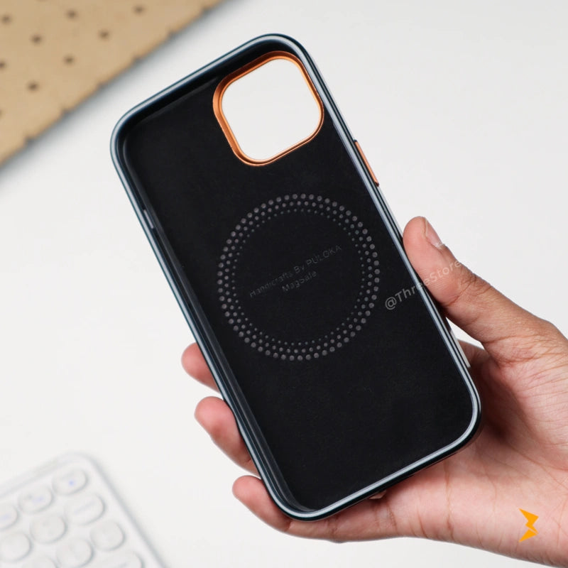 Puloka Solemn Leather Case iPhone 13/14/15