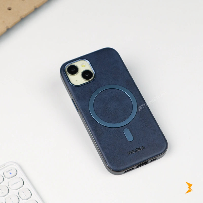 Puloka Solemn Leather Case iPhone 13/14/15