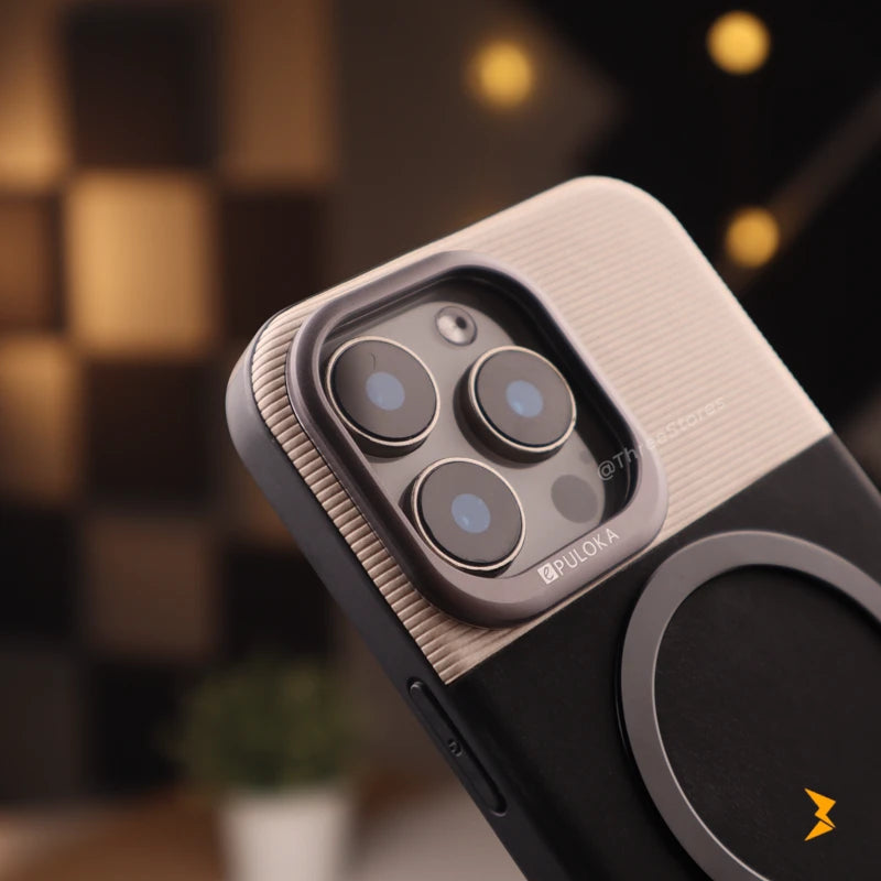 Puloka Vintage Leather Magsafe Case iPhone 13 Pro Max