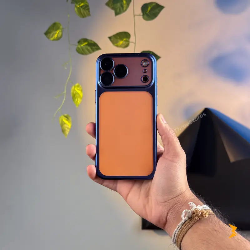 QY Glossy Transparent Camera Protective Case iPhone 17 Pro Max