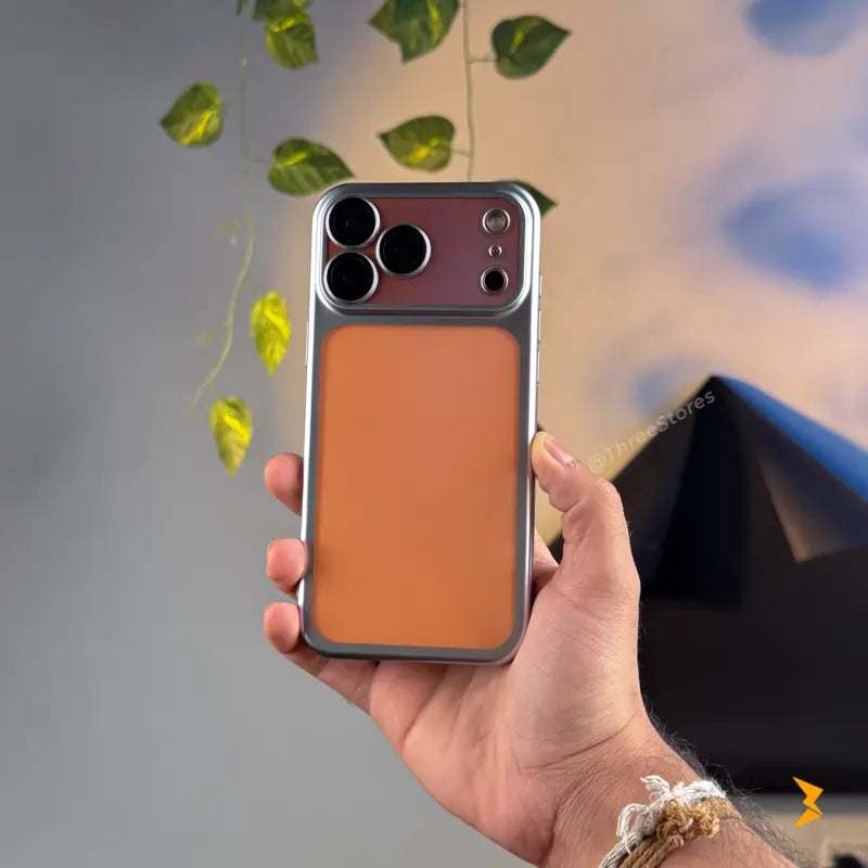 QY Glossy Transparent Camera Protective Case iPhone 17 Pro Max