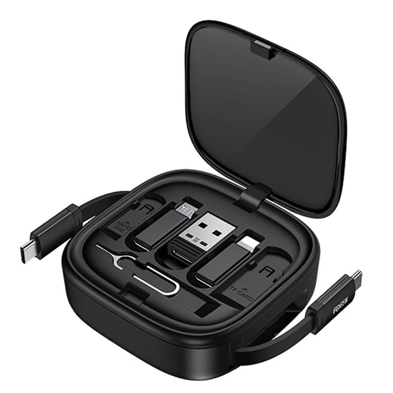 RECCI 5-in-1 Retractable Cable Charging Kit RS36T