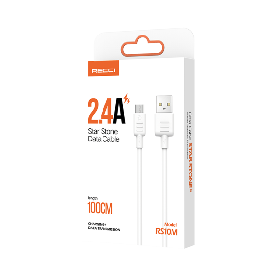 Recci Usb to Type-c 3A Fast Charging Cable RS10C
