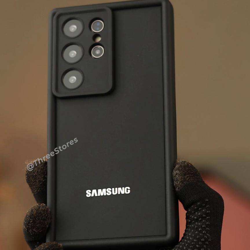 Raven Silicone Case Samsung S21 Ultra
