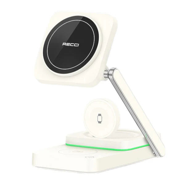Recci 3 in 1 Magnetic Wireless Charger RCW-48