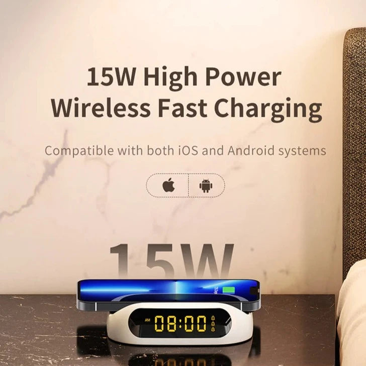Recci Clock Wireless Charging RCW-22
