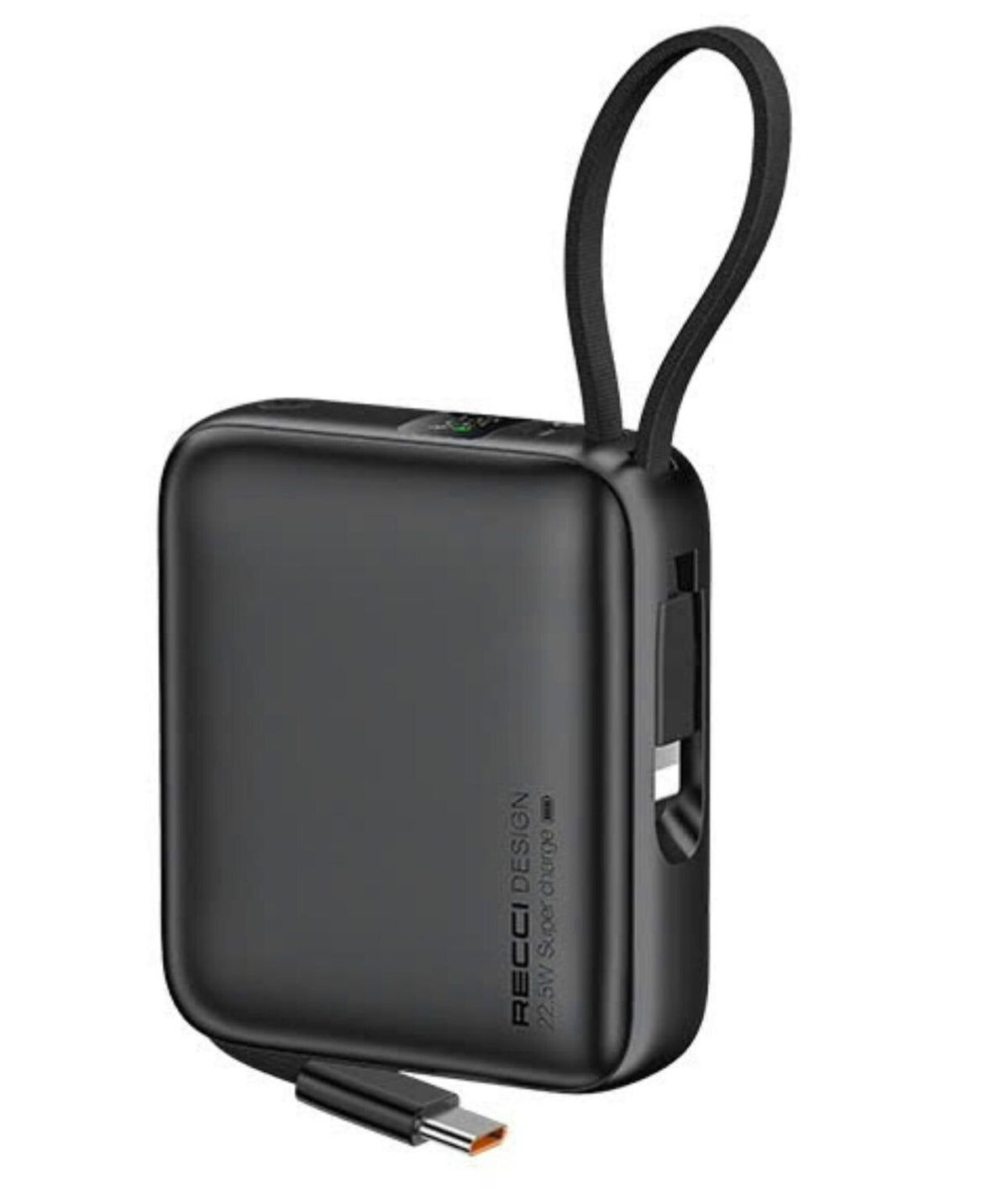 Recci Energy Block Power Bank 10000 mAh 22.5W With USB-C & Lightning C