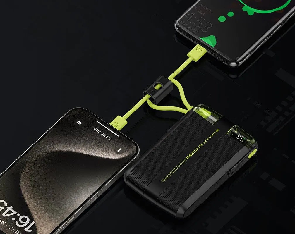 Recci Fast Charging Power Bank Starships Series 10000mAH PD 20W RPB-P13