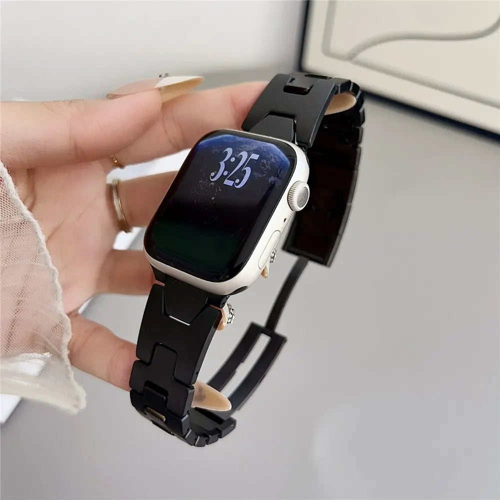 Recci H Steel Watch Band For Apple Watch
