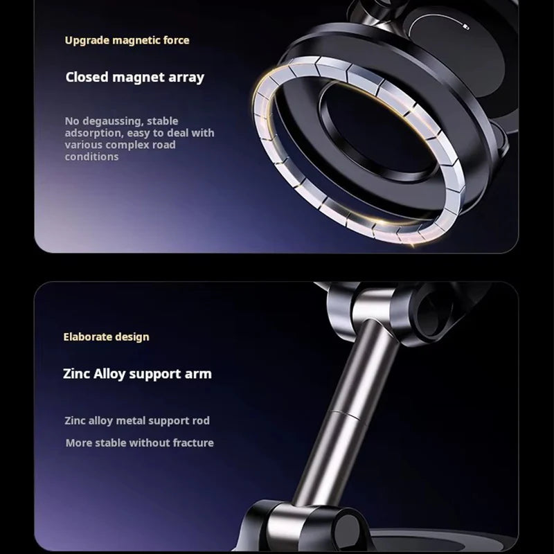 Recci Magnetic Vacuum Suction Phone Holder RZ03