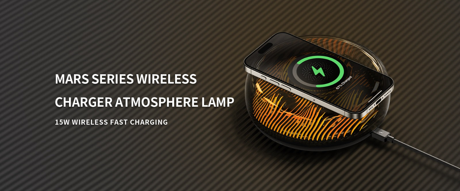 Recci Mars Atmosphere Lamp Wireless Charger RCW-42