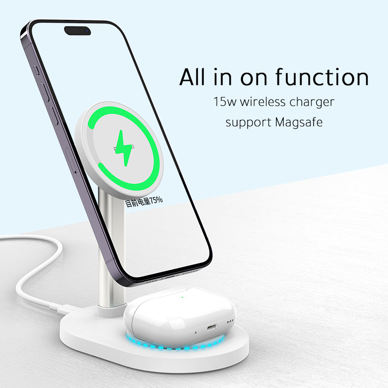 Recci 2 in 1 Wireless Charging Holder RCW-32
