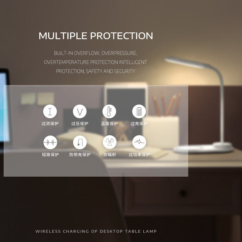 Recci Wireless Charging Desktop Lamp RLS-L08